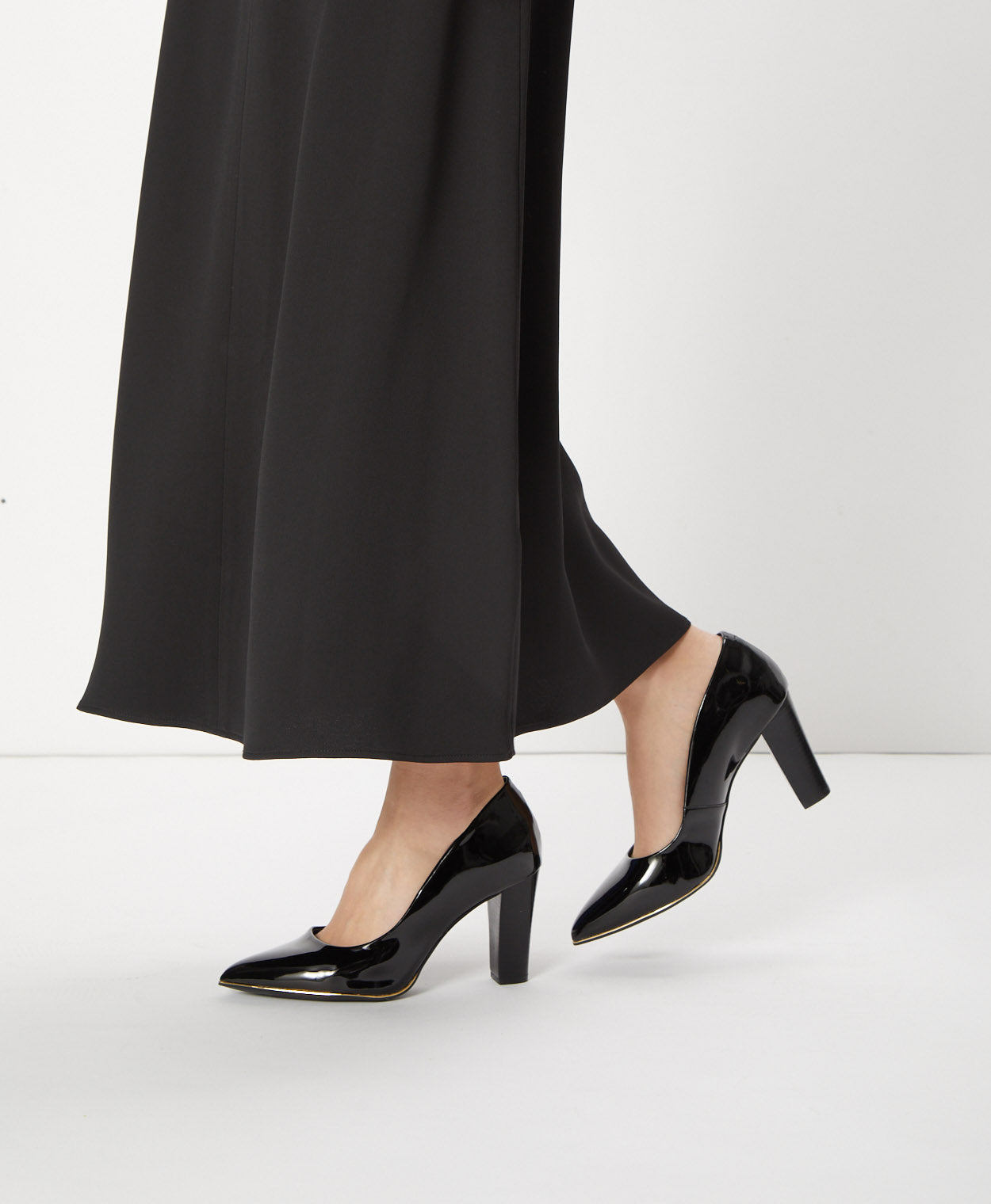 Malibu Wide Heel - Heels High | Womens Shoes - Merchant 1948