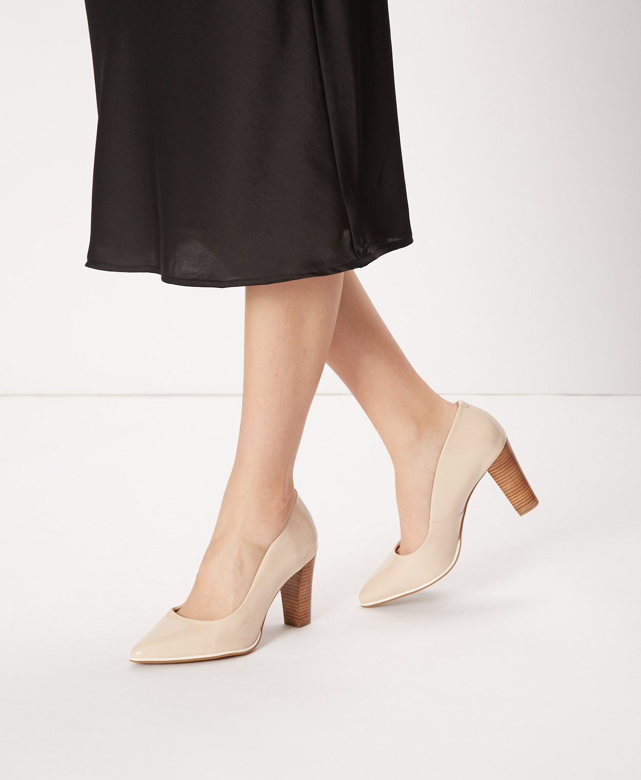 Malibu Wide Heel - Heels High | Womens Shoes - Merchant 1948