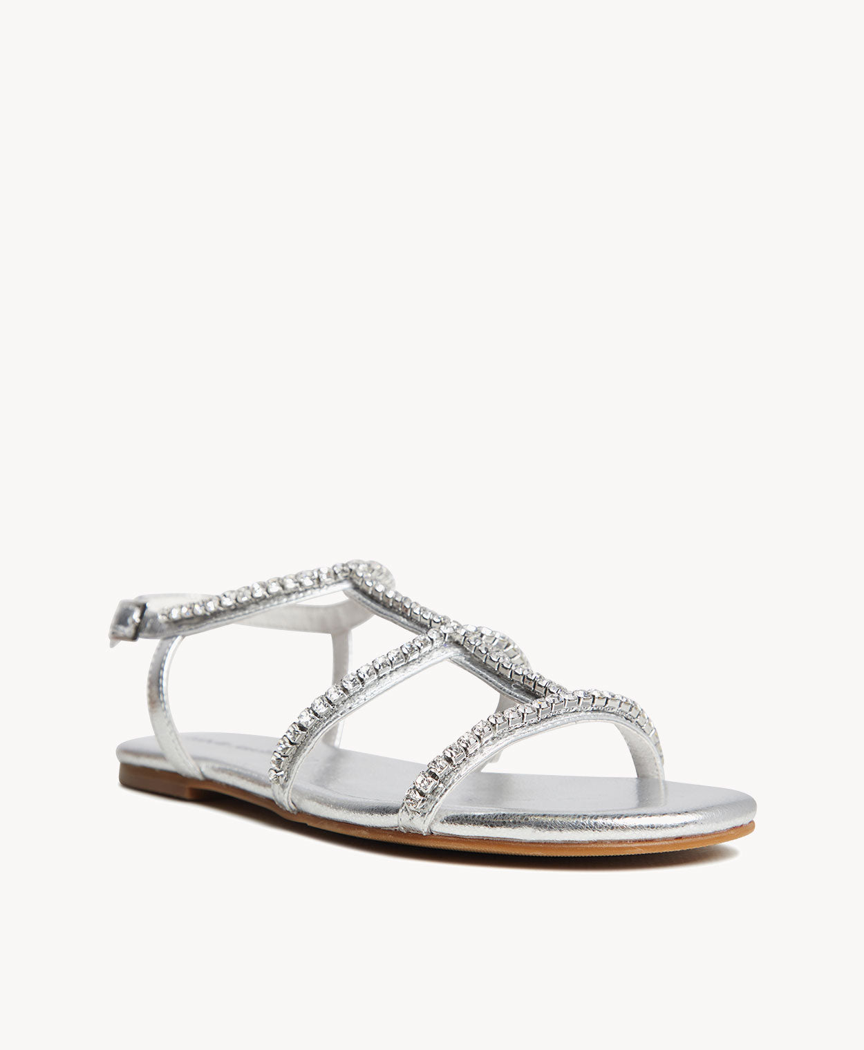 Norah Strappy Flat Sandal - - Merchant 1948