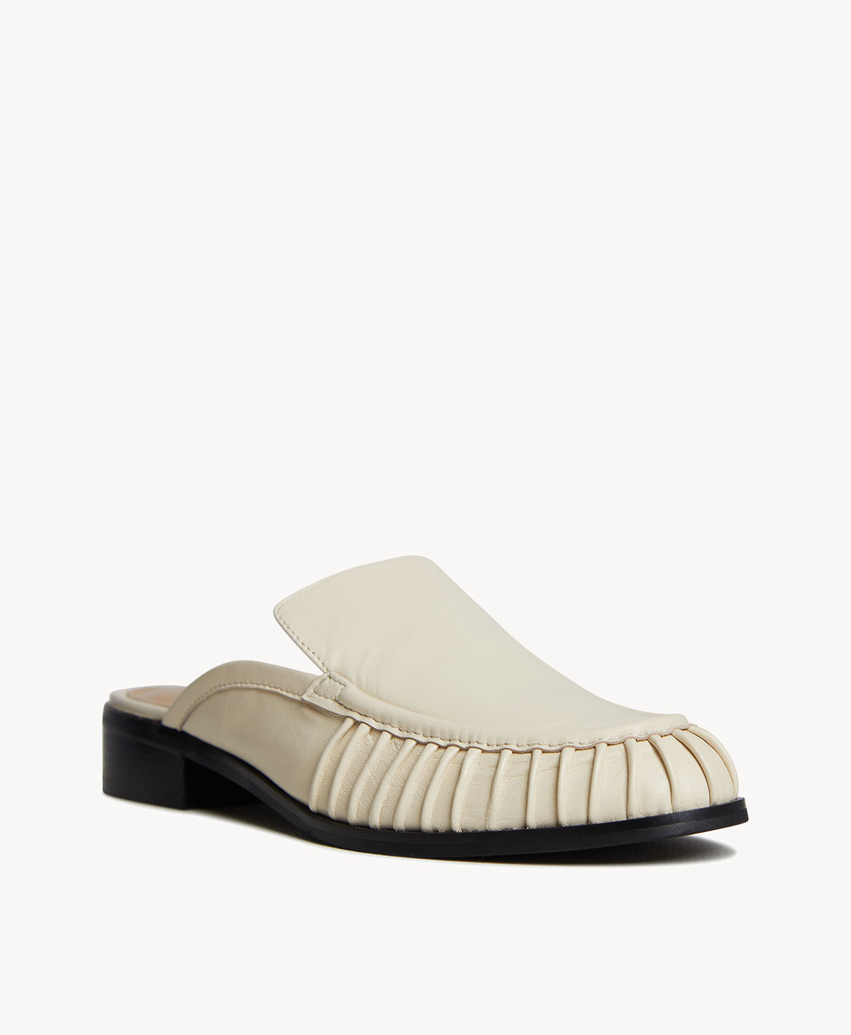 Paddington | Ivory Leather-A