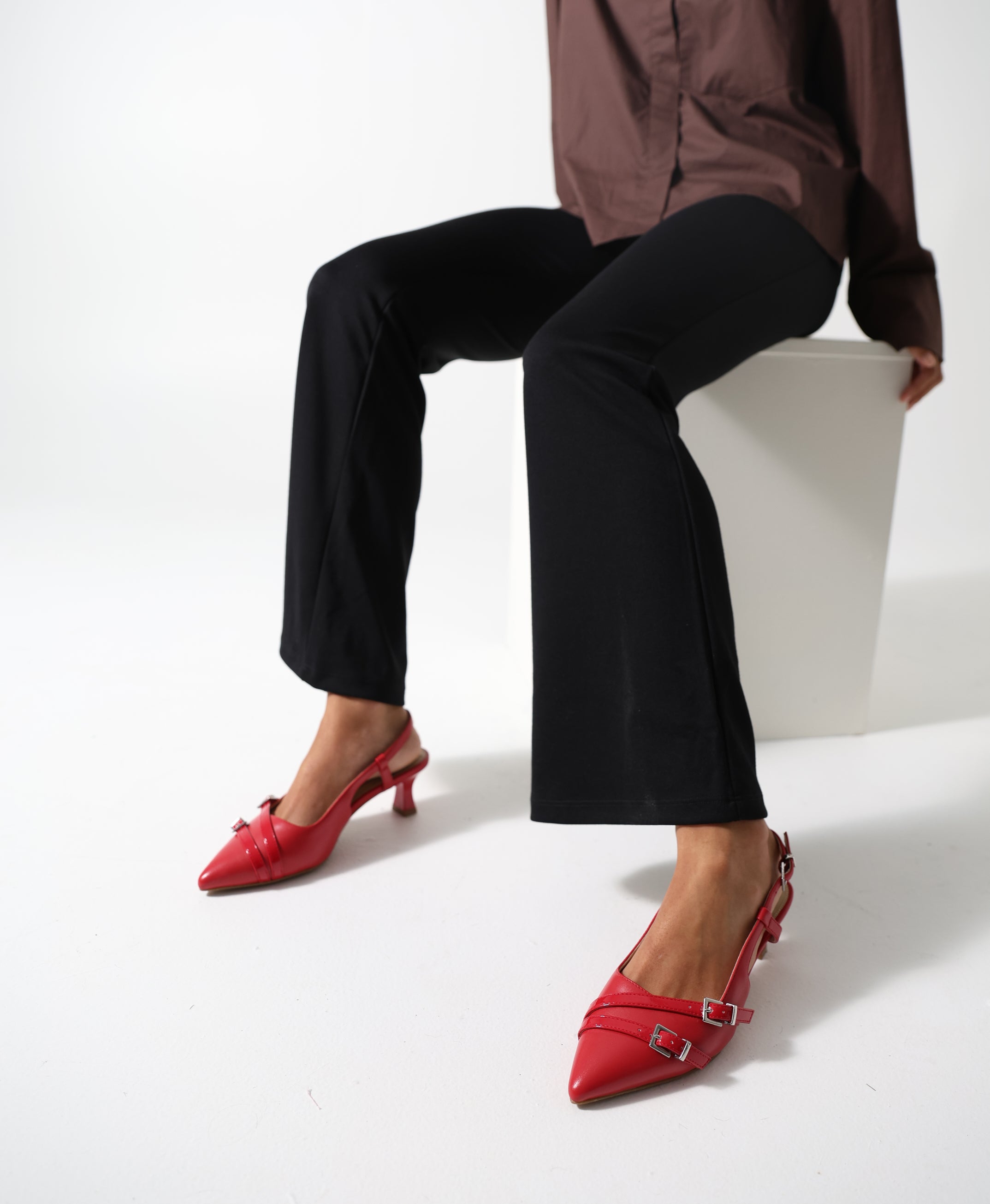 Deville Kitten Heel - Heels Low | Womens Shoes - Merchant 1948