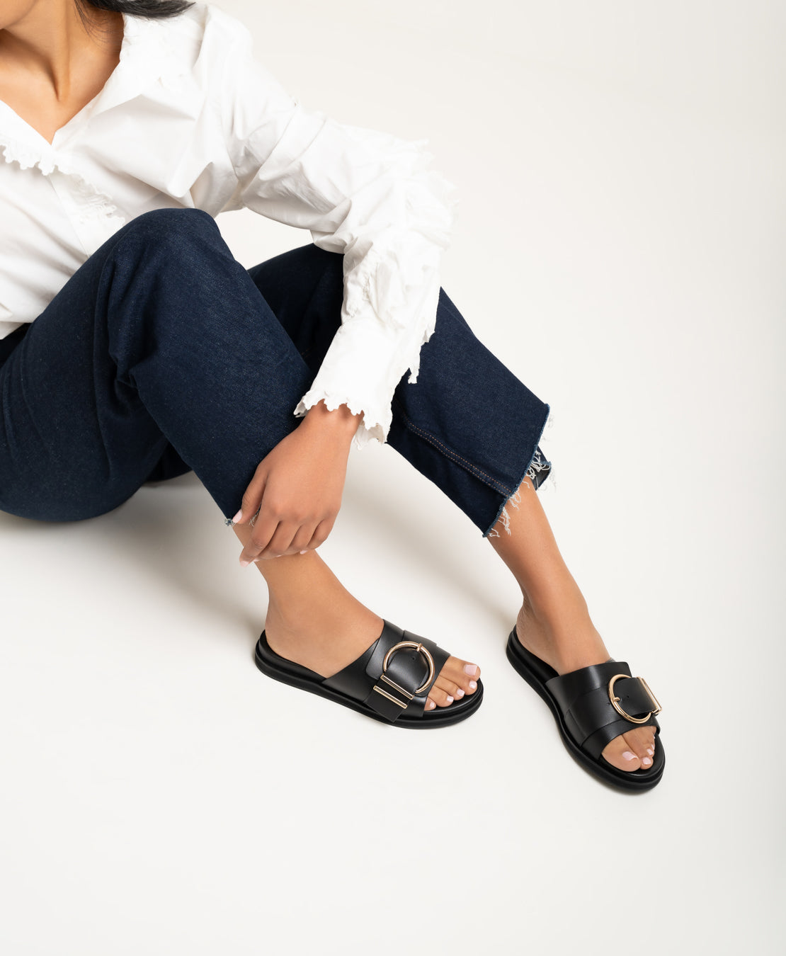 Pearl slide - Slides | Womens Shoes - Merchant 1948