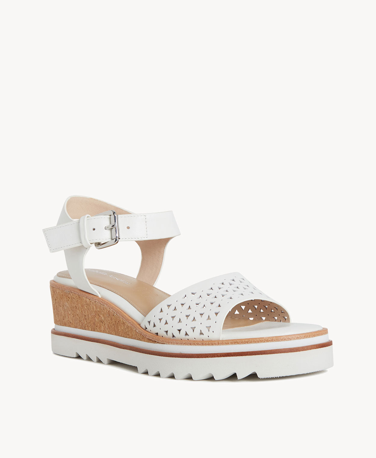 Rachel Perf Wedge Sandal - Sandals Dress | Womens Shoes - Merchant 1948
