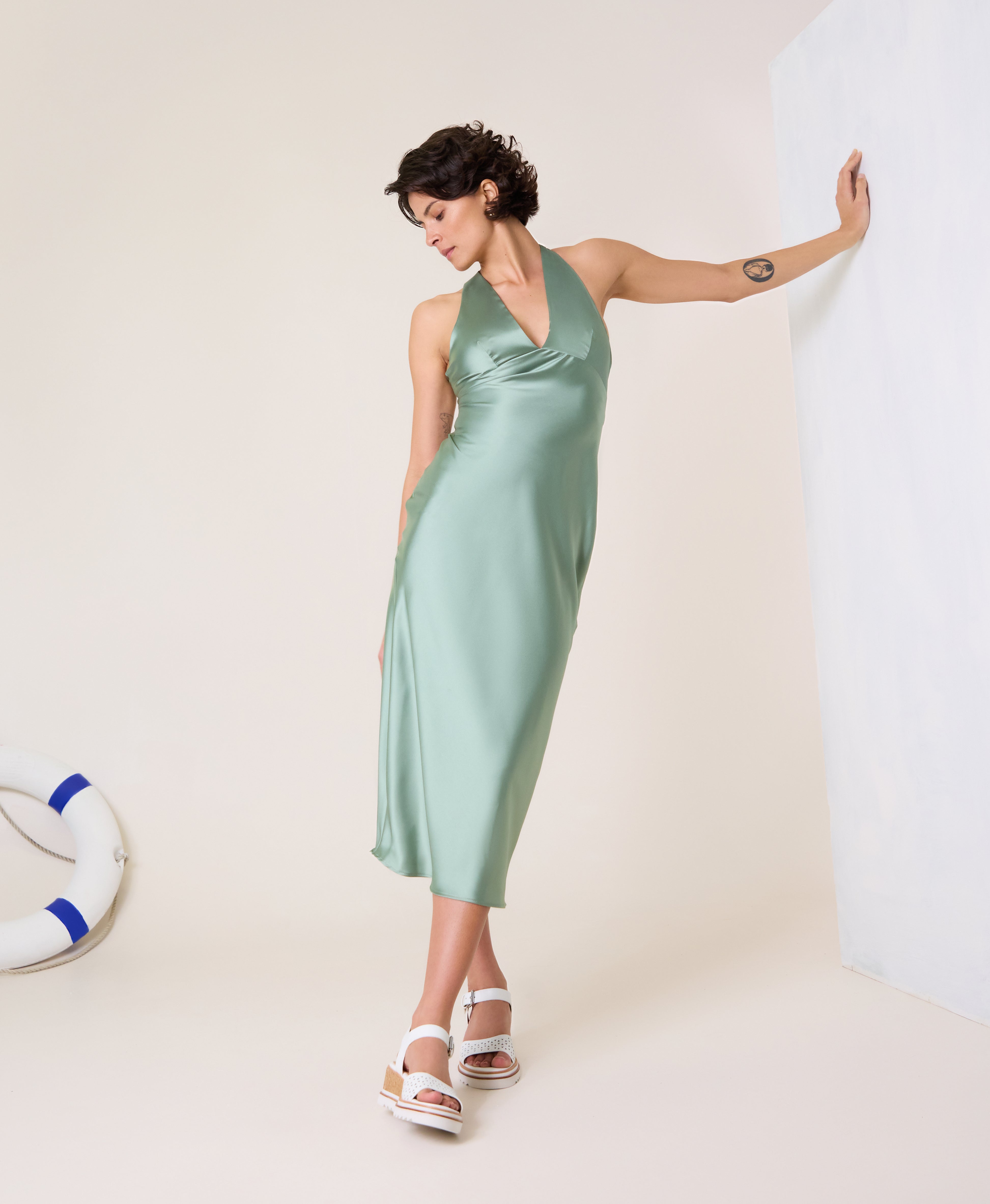 Rachel Perf Wedge Sandal - Sandals Dress | Womens Shoes - Merchant 1948