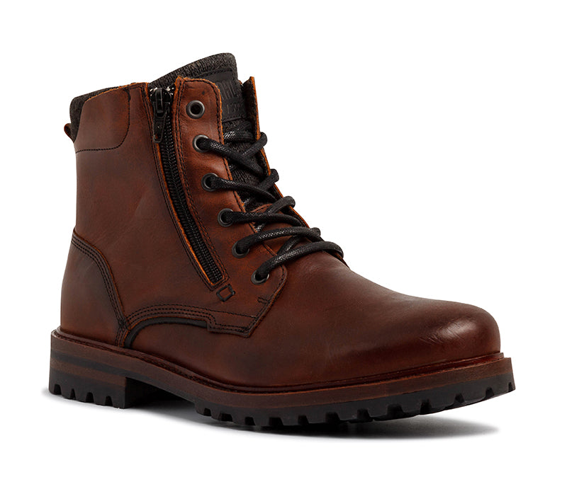Ramsay Leather Boot - Essentials Casual | Mens Shoes - Merchant 1948