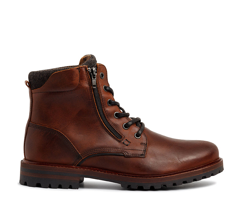 Ramsay Leather Boot - Essentials Casual | Mens Shoes - Merchant 1948