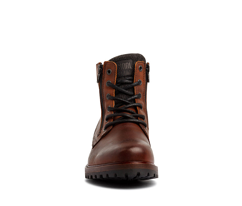 Ramsay Leather Boot - Essentials Casual | Mens Shoes - Merchant 1948