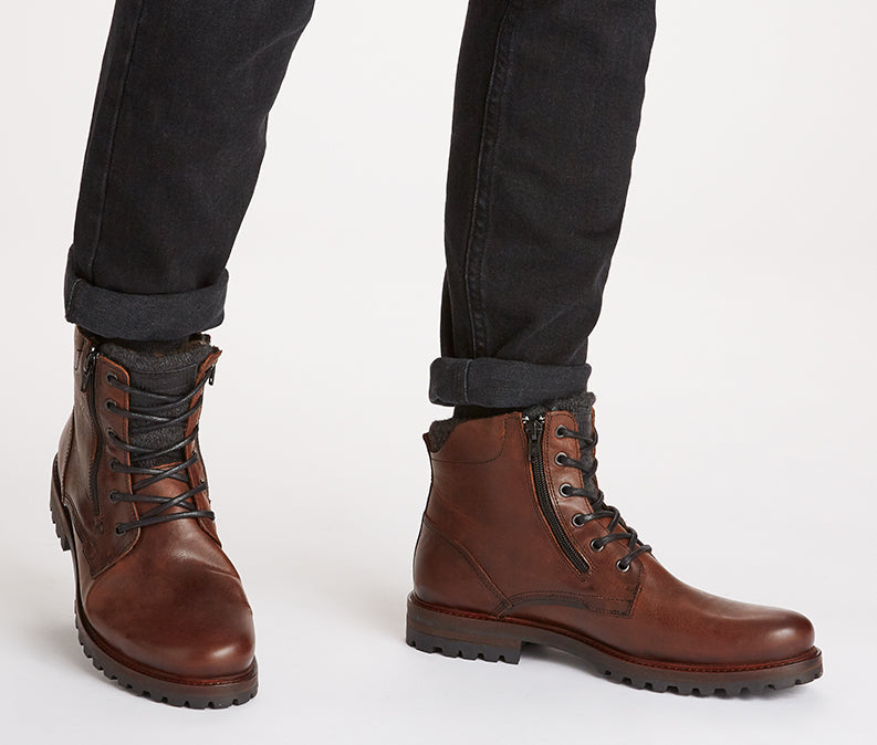Ramsay Leather Boot - Essentials Casual | Mens Shoes - Merchant 1948