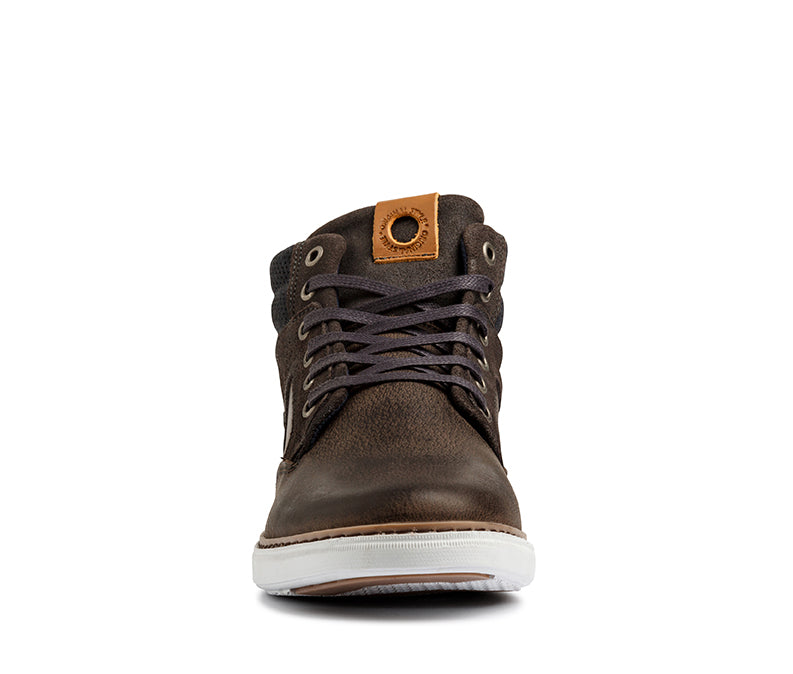 Richie Leather Sneaker - Lace Up - Merchant 1948