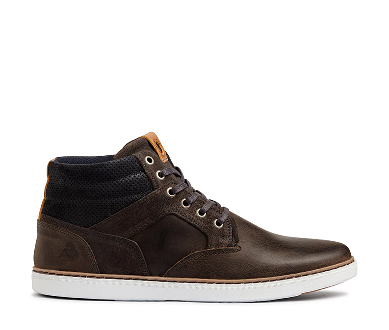 Richie Leather Sneaker - Lace Up - Merchant 1948