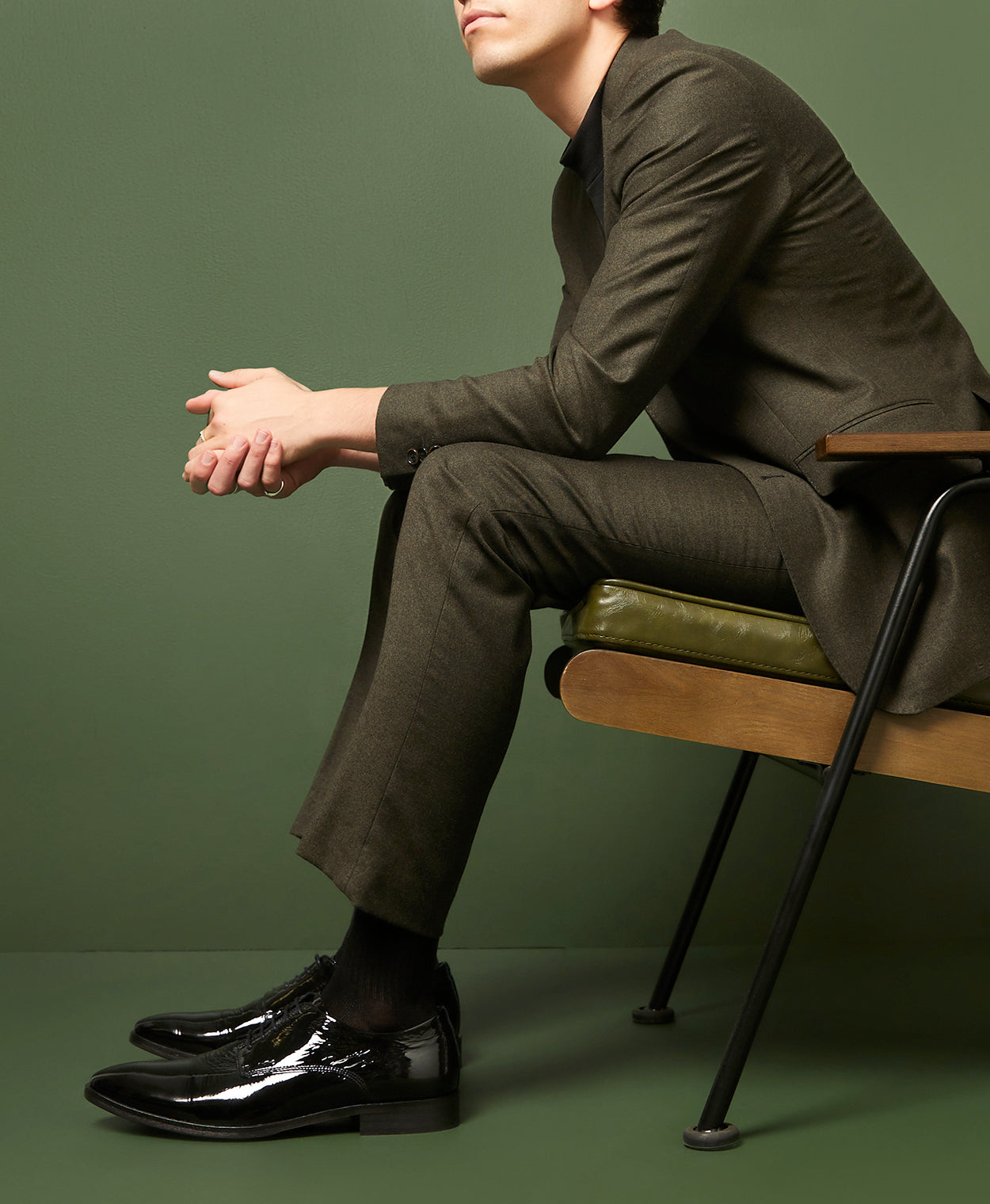 Ruscha Patent Dress Shoe - Dress | Mens Shoes - Merchant 1948