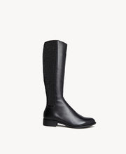 Sal Knee High Boot with Stretch Calf - Boots Long | Womens Shoes - Merchant 1948