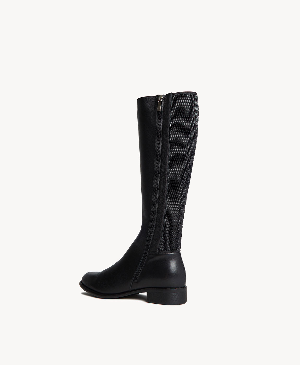 Sal Knee High Boot with Stretch Calf - Boots Long | Womens Shoes - Merchant 1948
