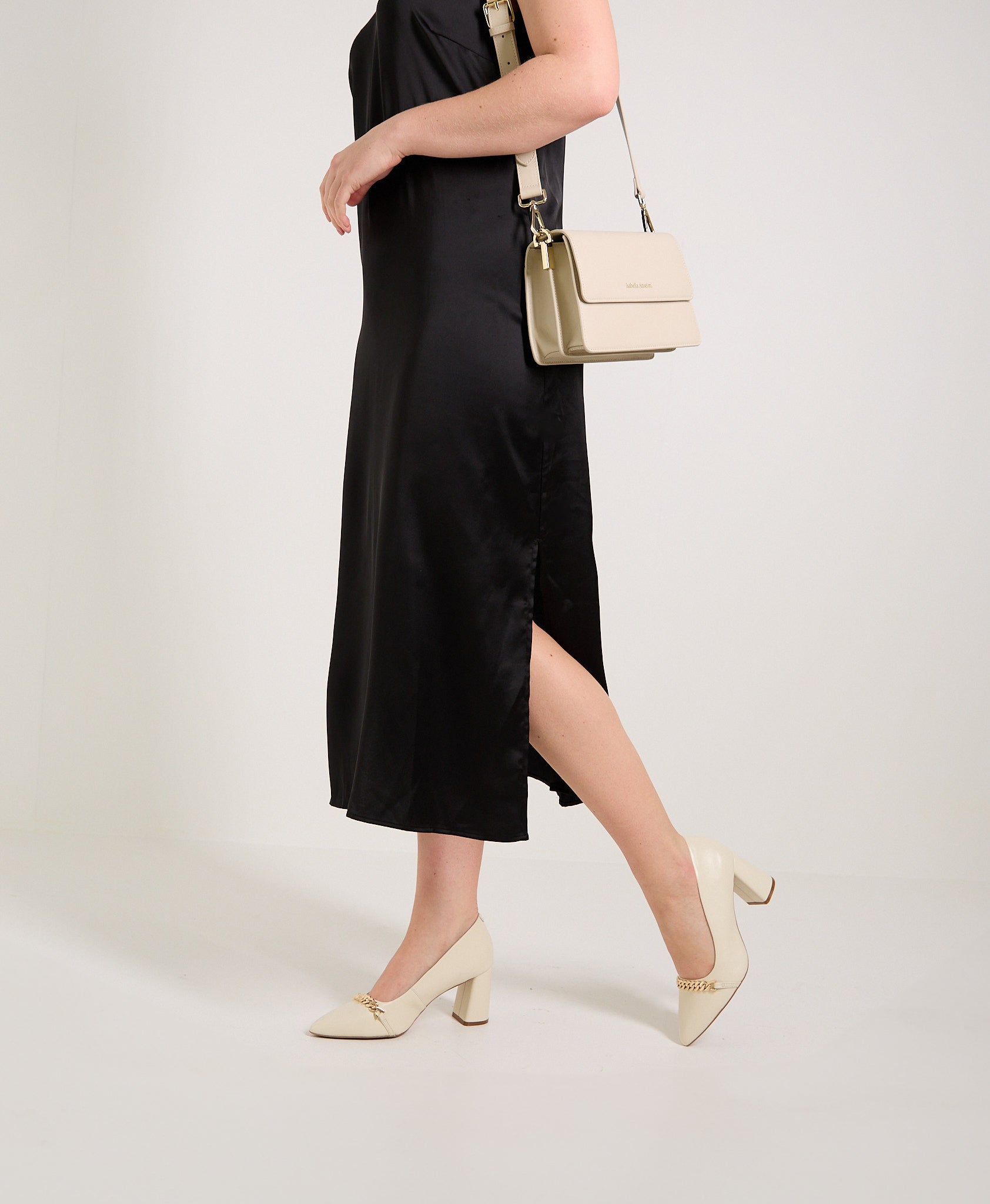 Samantha Wide Heel - Heels High | Womens Shoes - Merchant 1948