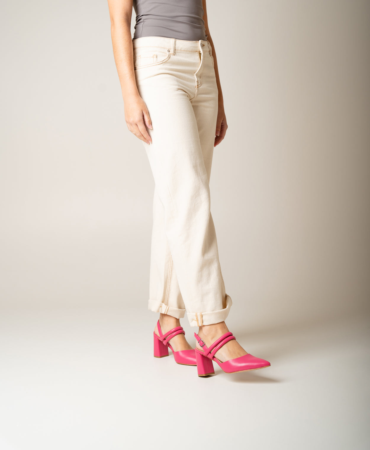 Seleste Slingback Heel - Heels Low | Womens Shoes - Merchant 1948