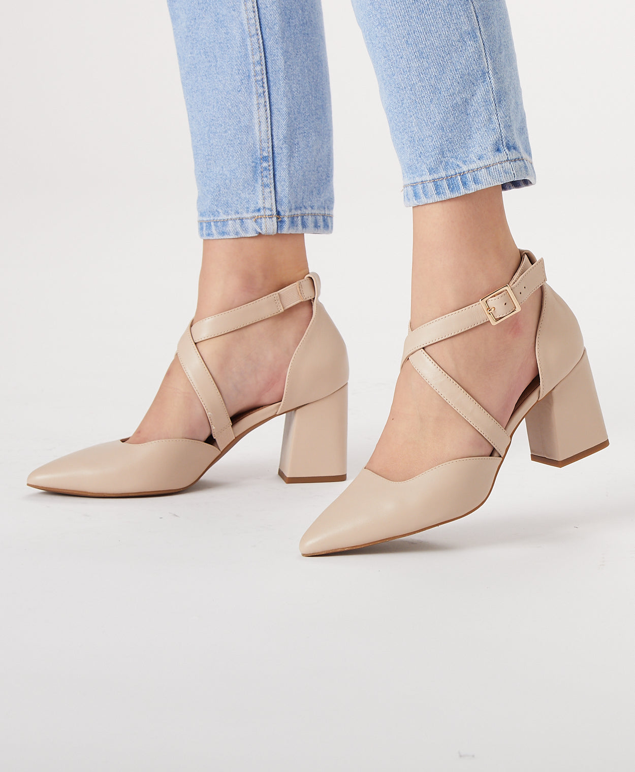 Staten Strappy Heel - Courts | Womens Shoes - Merchant 1948