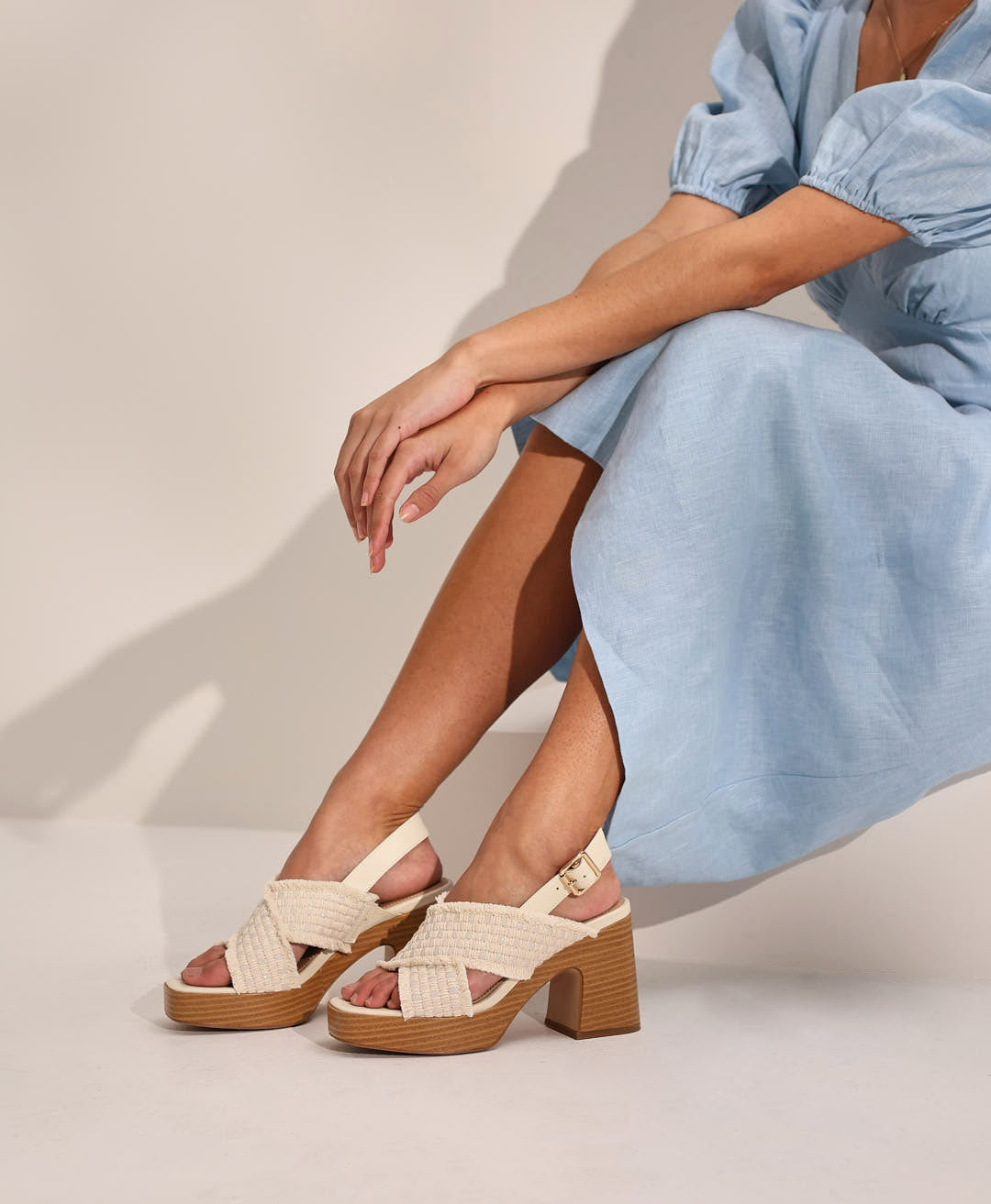 Stephanie Platform Sandal - Sandals Dress | Womens Shoes - Merchant 1948