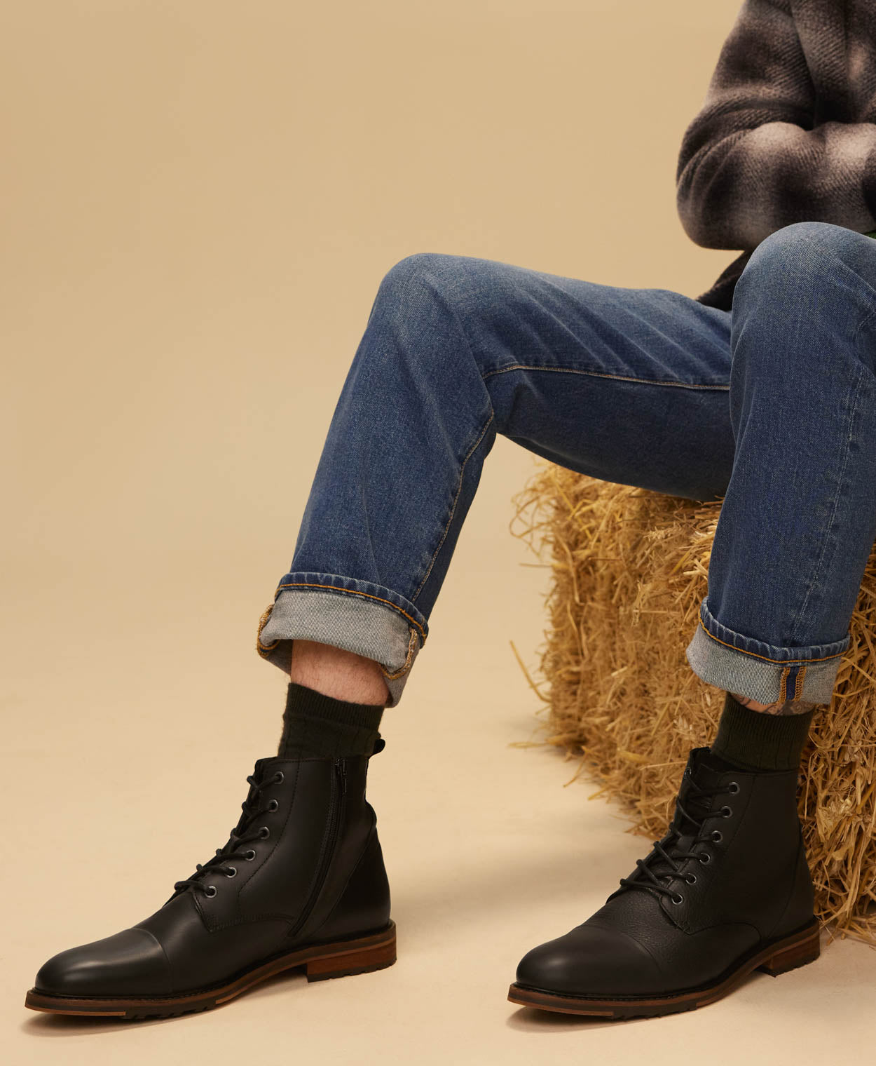 Taranaki Lace Up Boot - - Merchant 1948