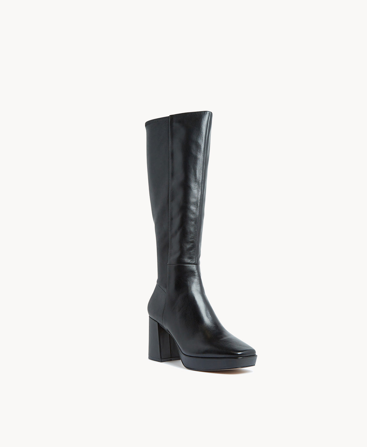 Urielle Knee High Platform Boot - Heels High | Womens Shoes - Merchant 1948