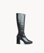 Urielle Knee High Platform Boot - Heels High | Womens Shoes - Merchant 1948