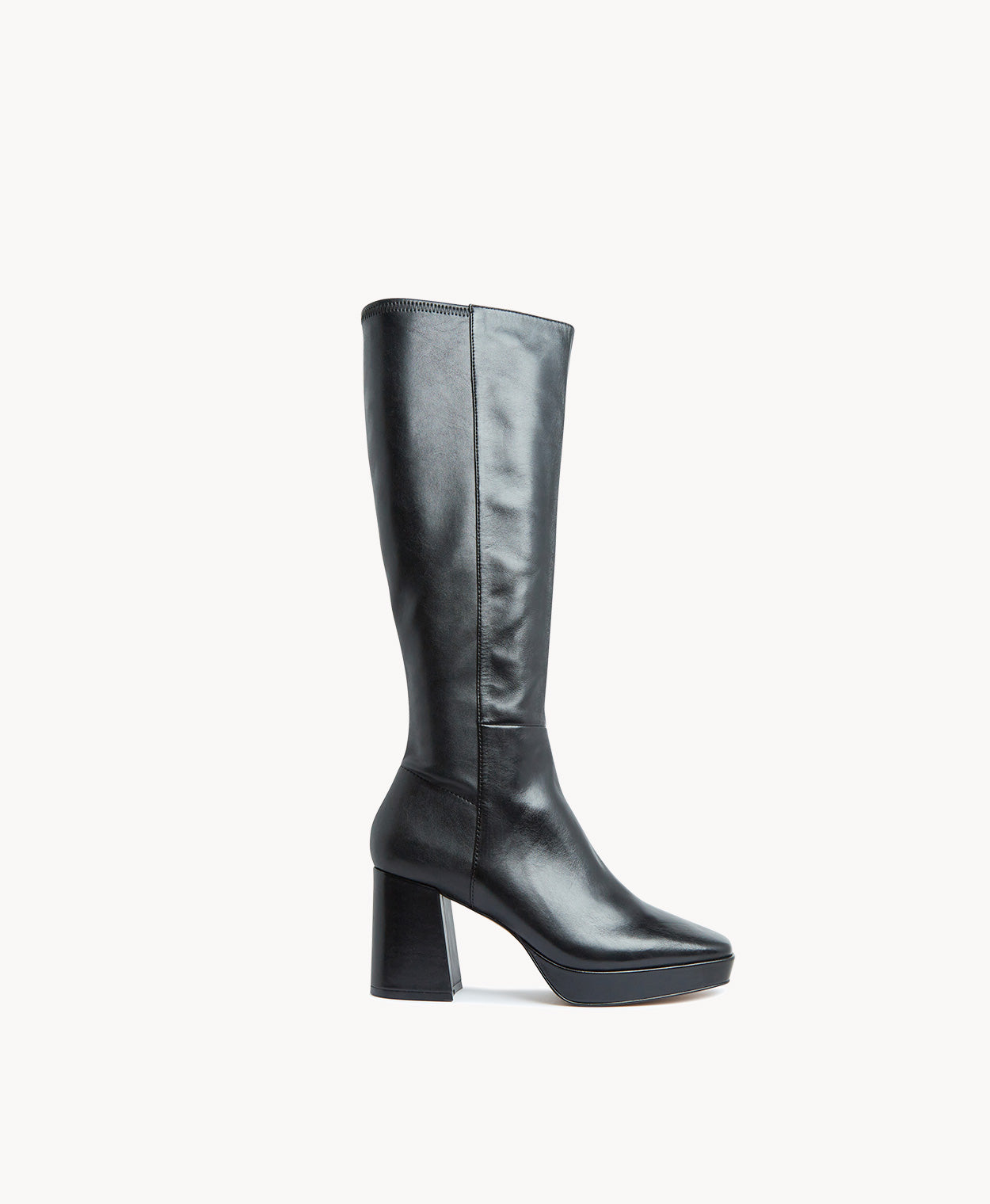 Urielle Knee High Platform Boot - Heels High | Womens Shoes - Merchant 1948