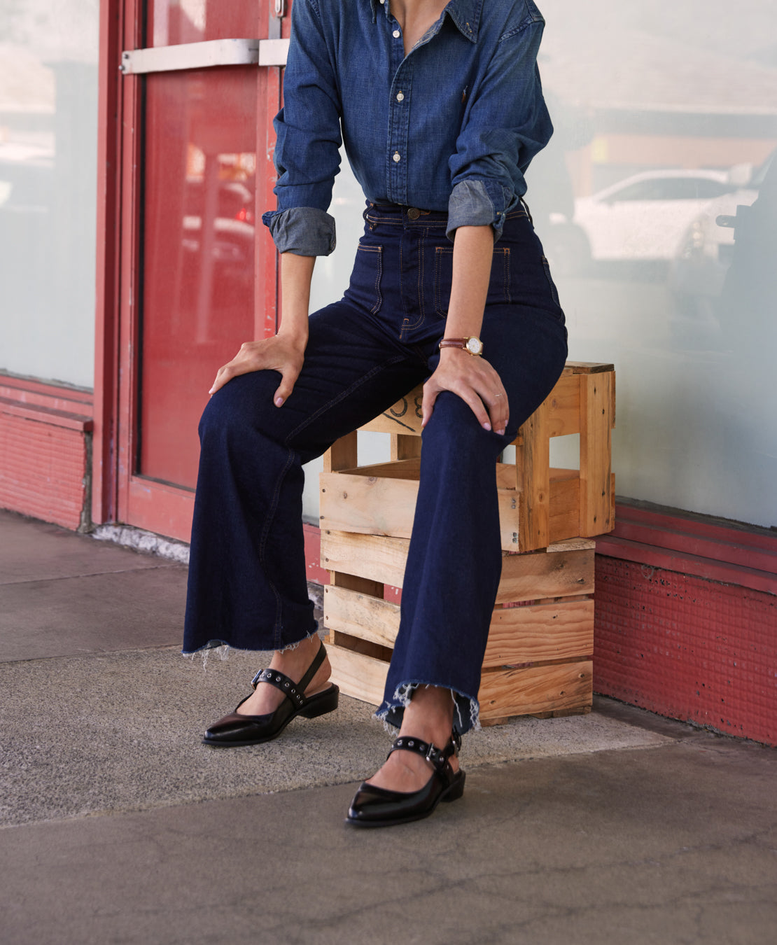 West Slingback Flat - Flats Dress | Womens Shoes - Merchant 1948