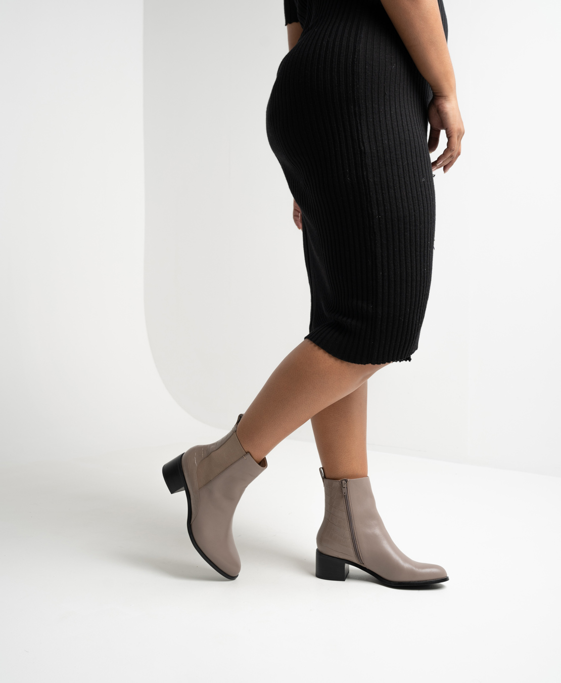 Brintly leather clearance ankle bootie
