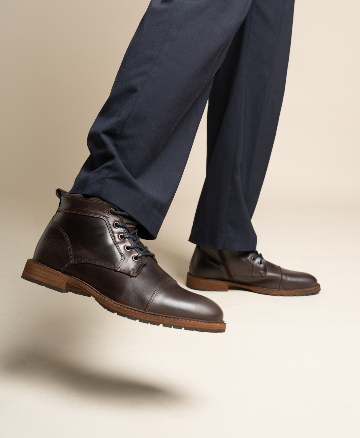 Chocolate brown dress boots online