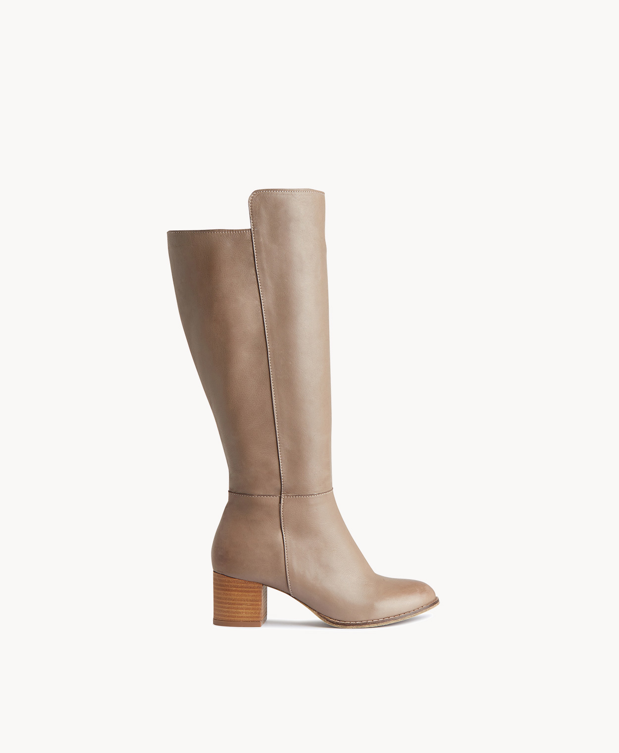 Taupe knee boots online