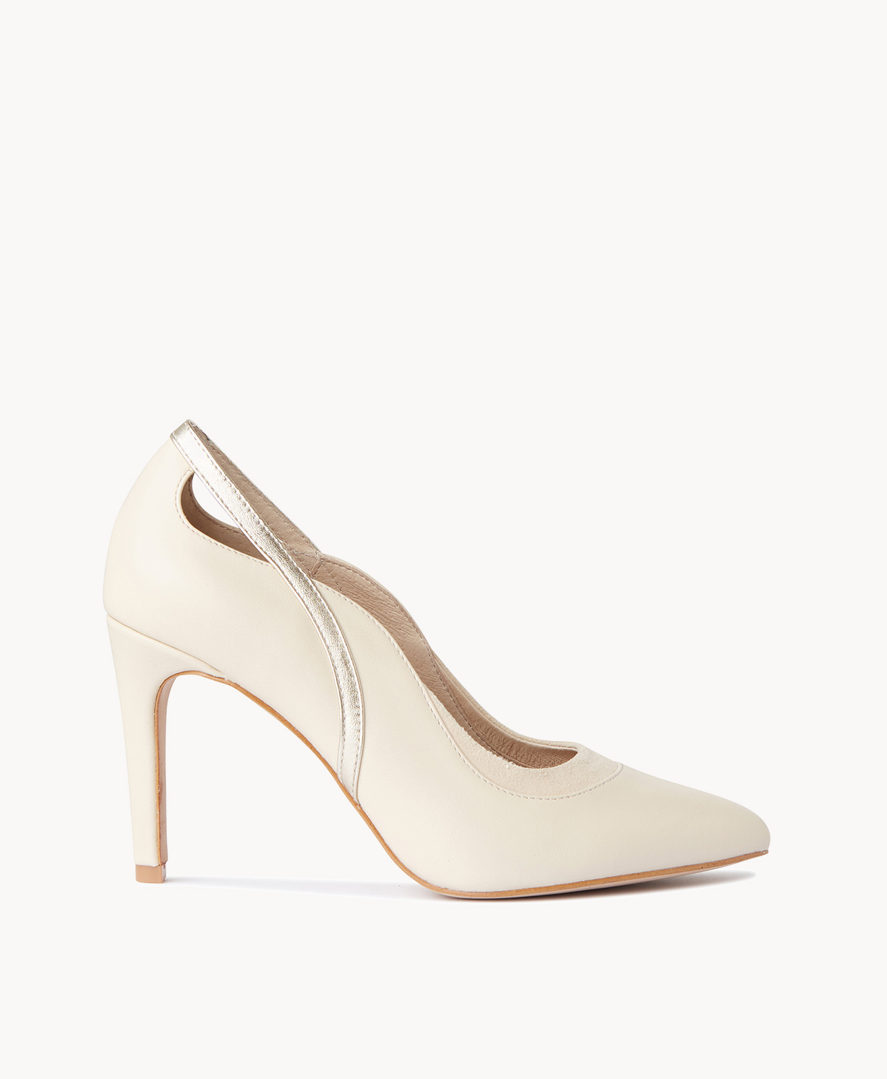 Vintage gold heels on sale