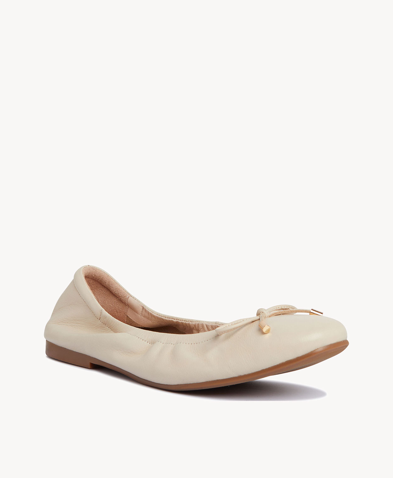 Cream ballet flats shop