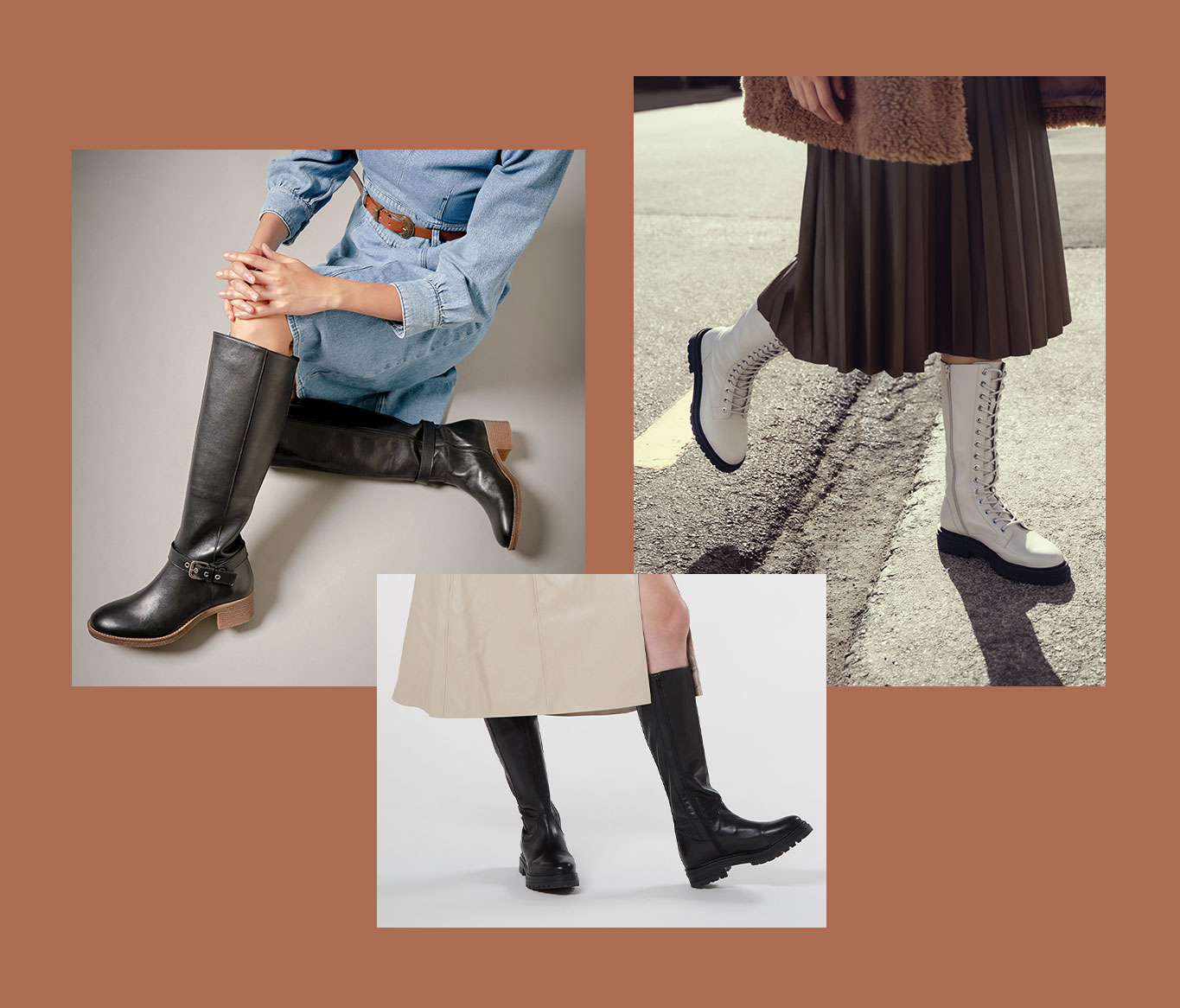 Knee-high boots to suit you: standard fit, multi-fit, stretch fit